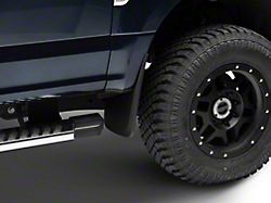 RedRock Molded Mud Guards; Front and Rear (17-24 F-250 Super Duty w/o OE Fender Flares)