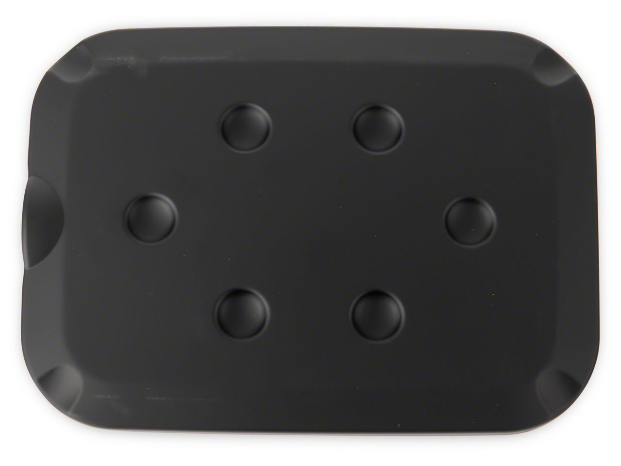 RedRock F350 Super Duty Fuel Door Cover; Matte Black SD20455 (1116 F