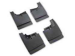 RedRock Molded Mud Guards; Front and Rear (11-22 F-350 Super Duty SRW w/ OE Fender Flares)
