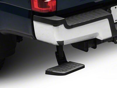 RedRock Retractable Bed Step; Rear Mounted (17-22 F-350 Super Duty)
