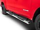 RedRock 6-Inch Oval Bent End Side Step Bars; Stainless Steel (19-24 RAM 1500 Crew Cab)