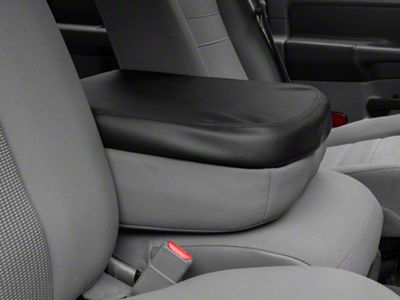 RedRock Center Console Armrest Cover Replacement; Black (02-08 RAM 1500)