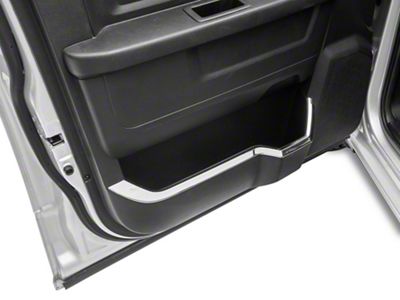 RedRock Door Storage Compartment Trim; Chrome (09-18 RAM 1500)