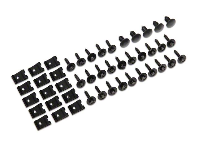 RedRock Replacement Fender Flare Hardware Kit for R108946-B Only (02-08 RAM 1500 w/ 8-Foot Box)
