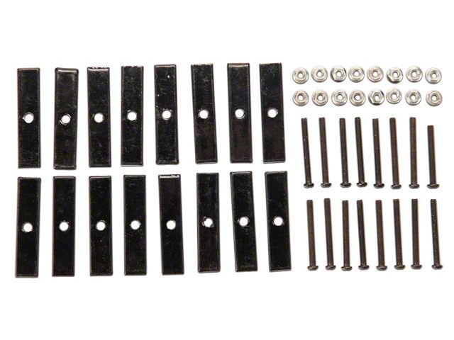 RedRock Replacement Grille Hardware Kit for R109967 Only (06-08 RAM 1500)