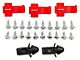 RedRock Replacement Grille Hardware Kit for R111524 Only (13-18 RAM 1500, Excluding Rebel)