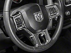 RedRock Steering Wheel Trim; Chrome (09-18 RAM 1500)