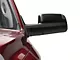 RedRock Powered Heated Towing Mirrors with Smoked Turn Signals; Black (10-18 RAM 2500)