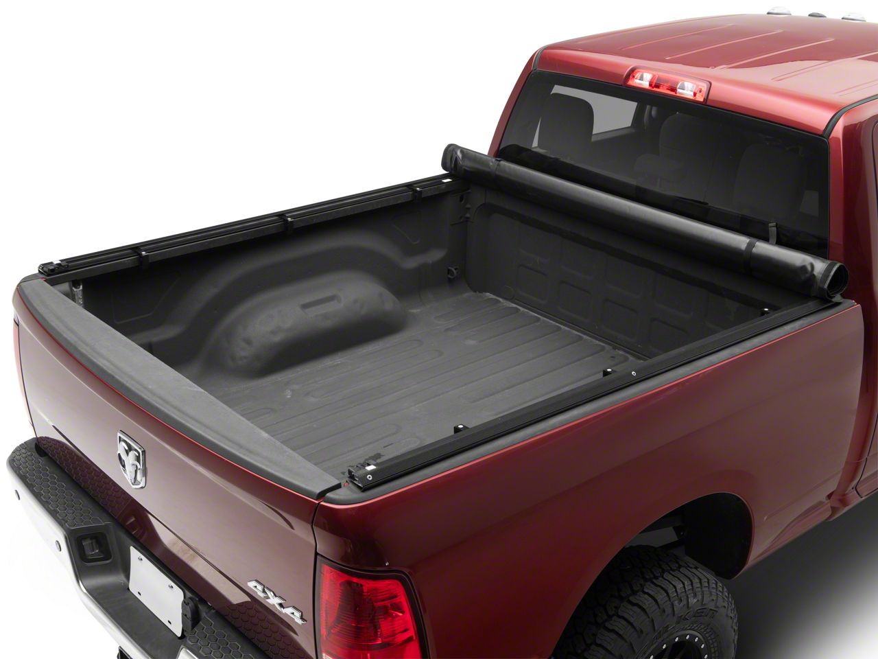 RedRock RAM 2500 Soft RollUp Tonneau Cover R147614 (0918 RAM 2500 w