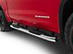 RedRock 6-Inch Oval Bent End Side Step Bars; Stainless Steel (19-24 Sierra 1500 Crew Cab)