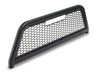 RedRock HD Headache Rack; Textured Black (07-24 Sierra 2500 HD)