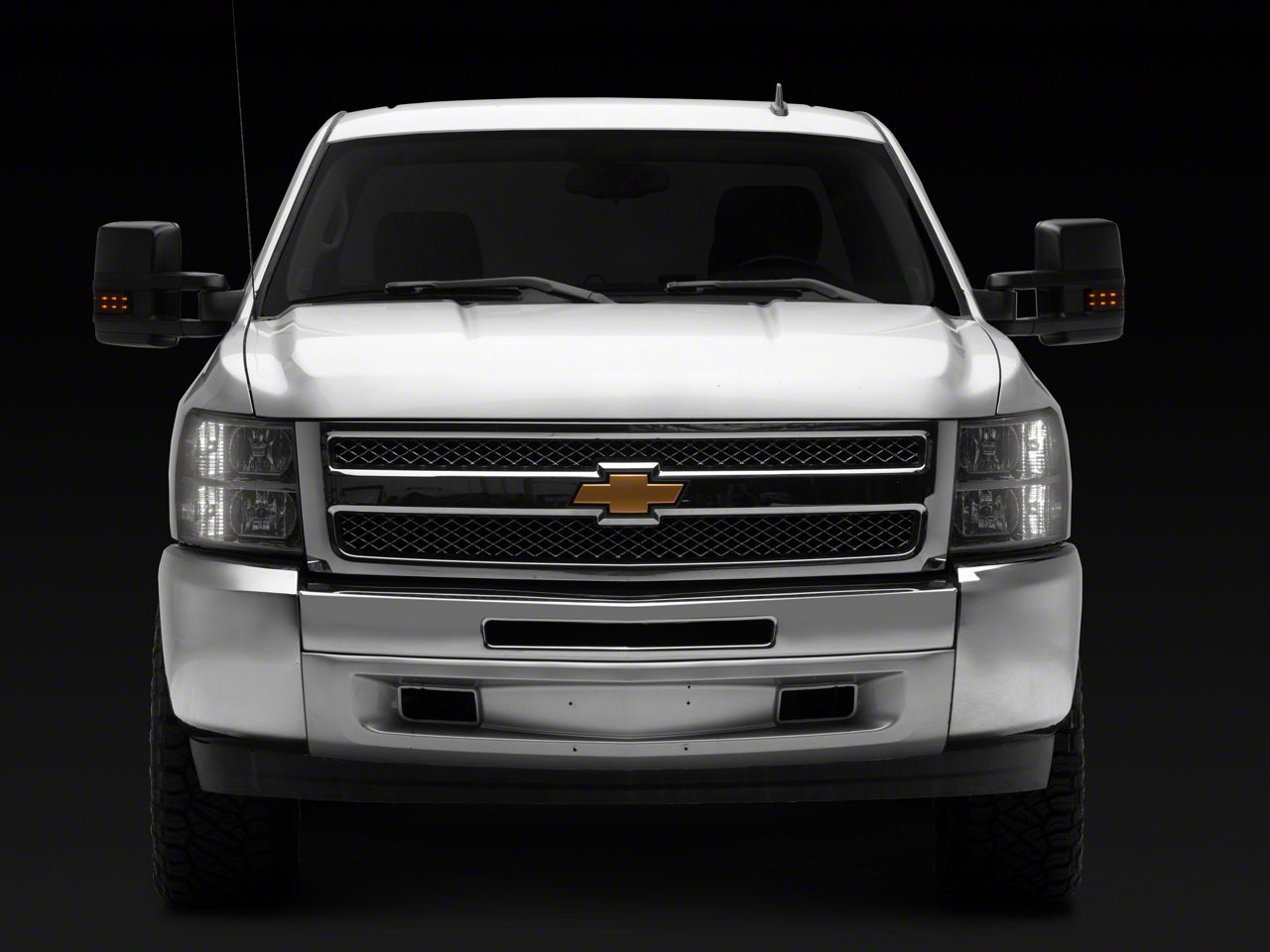 07-13 シルバラード Manual LED Arrow Smoke Signal Passenger Right Telescoping Extendable トーイングミラー RedRock Silverado 1500 Powered Heated Manual Extendable Towing