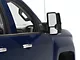 RedRock Powered Heated Towing Mirrors with Ambient Temp Sensor and Smoked LED Turn Signals; Black (14-16 Silverado 1500)