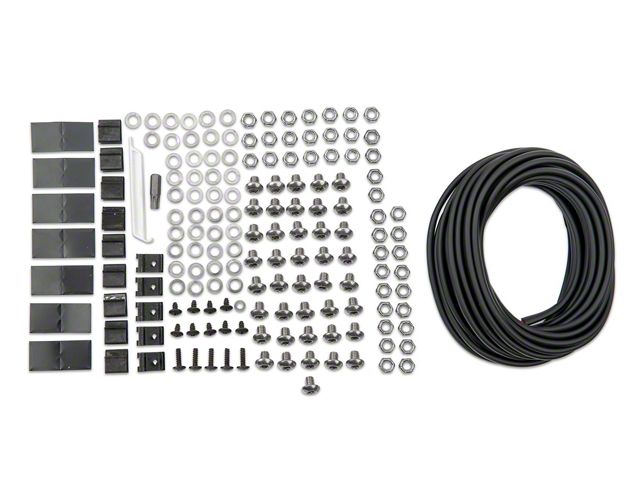 RedRock Replacement Fender Flare Hardware Kit for S111311-B Only (07-13 Silverado 1500 w/ 6.50-Foot Standard & 8-Foot Long Box)