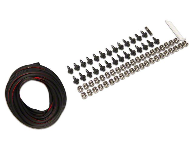 RedRock Replacement Fender Flare Hardware Kit for S114212 Only (03-06 Silverado 1500 Fleetside)