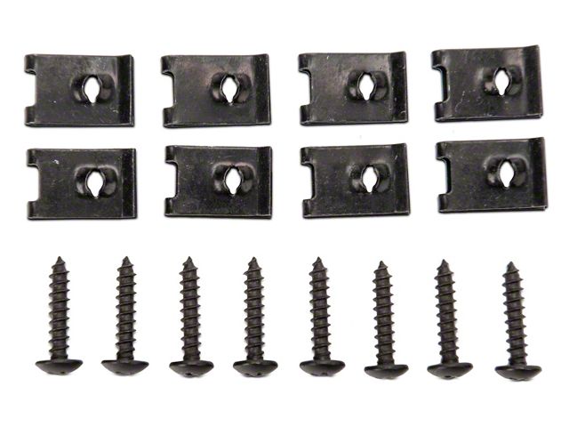 RedRock Replacement Grille Hardware Kit for S112445 Only (03-05 Silverado 1500)