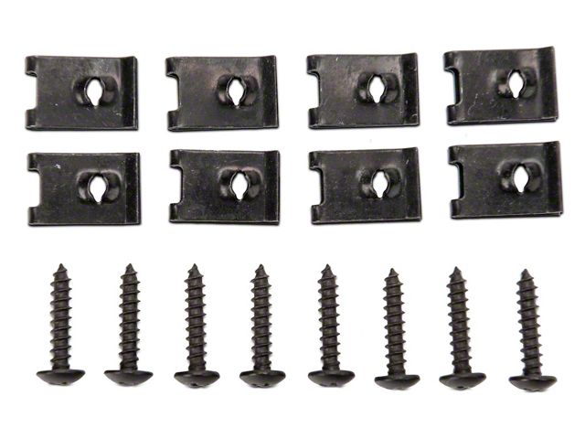 RedRock Replacement Grille Hardware Kit for S112448 Only (03-05 Silverado 1500)