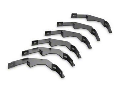 RedRock Replacement Side Step Bar Hardware Kit for S112496 Only (19-24 Silverado 1500 Double Cab)