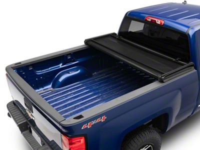 RedRock Soft Tri-Fold Tonneau Cover (14-18 Silverado 1500 w/ 5.80-Foot Short & 6.50-Foot Standard Box)