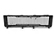 RedRock Baja Upper Replacement Grille with LED Lighting; Charcoal (11-14 Silverado 3500 HD)