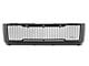 RedRock Baja Upper Replacement Grille with LED Lighting; Matte Black (11-14 Silverado 3500 HD)