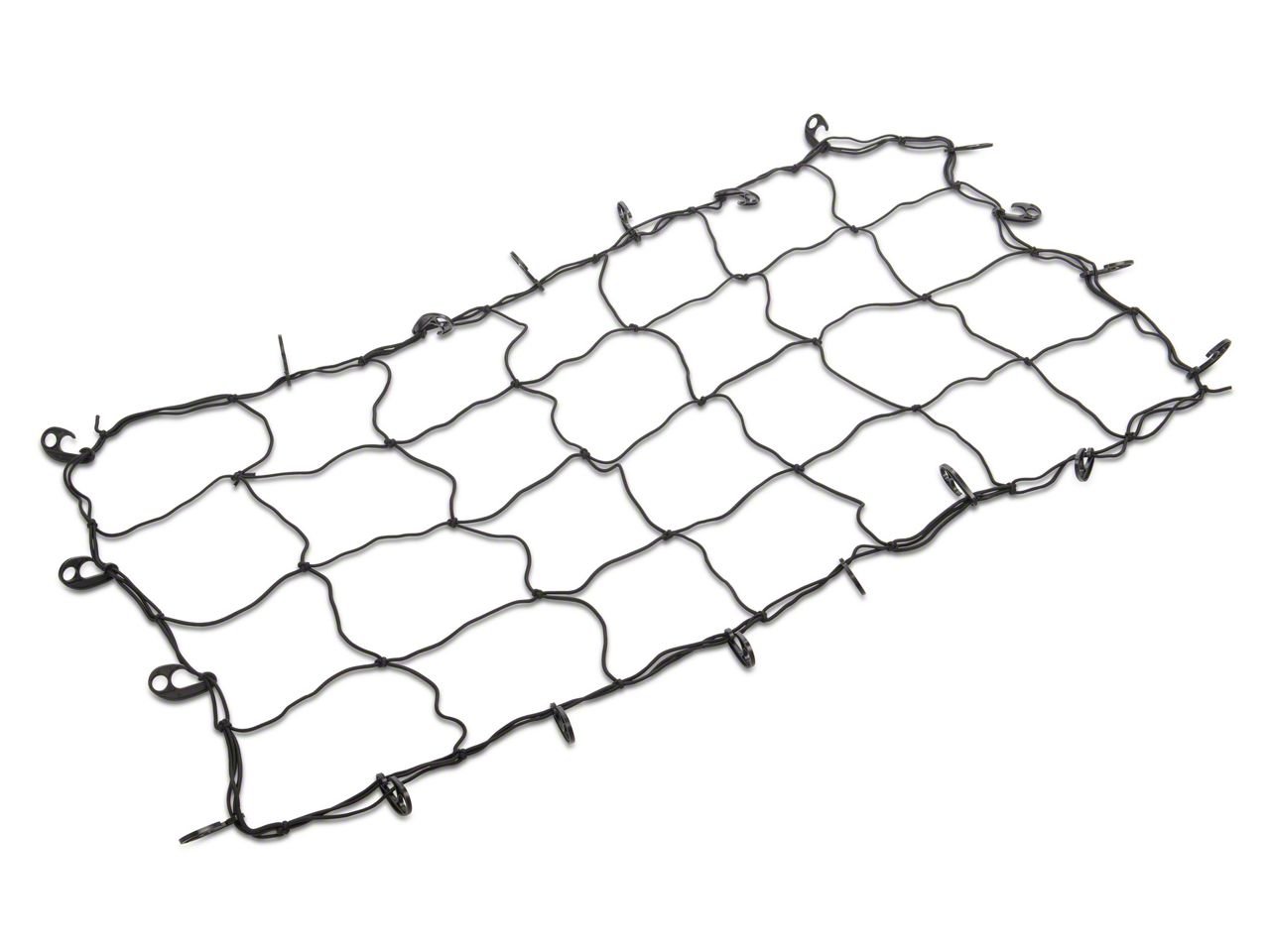 RedRock Silverado 3500 Extended Roof Rack Cargo Net; 65Inch x 38Inch J167616 (Universal; Some