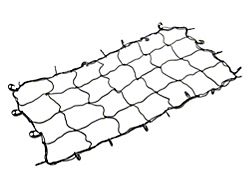 RedRock Extended Roof Rack Cargo Net; 65-Inch x 38-Inch (Universal; Some Adaptation May Be Required)