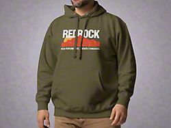 RedRock Trail Forger Hoodie; Military Green 