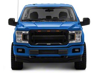 RedRock F-150 Baja Upper Replacement Grille with LED Lighting and