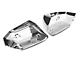 RedRock Skull Cap Replacement Mirror Covers; Chrome (15-20 F-150 w/ Standard Mirrors)