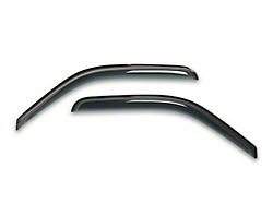 RedRock Window Deflectors; Front; Smoked (99-06 Silverado 1500 Regular Cab)