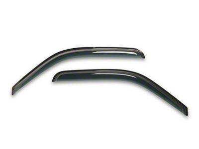 RedRock Window Deflectors; Front; Smoked (99-06 Silverado 1500 Regular Cab)