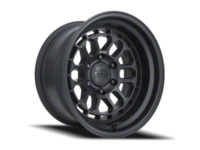 Reika R35 Rambler Satin Black 6-Lug Wheel; 17x9; -38mm Offset (19-25 Silverado 1500)