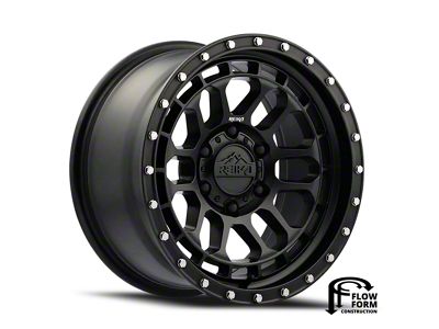 Reika R35 Rambler Satin Black 6-Lug Wheel; 17x8.5; 0mm Offset (23-24 Colorado)