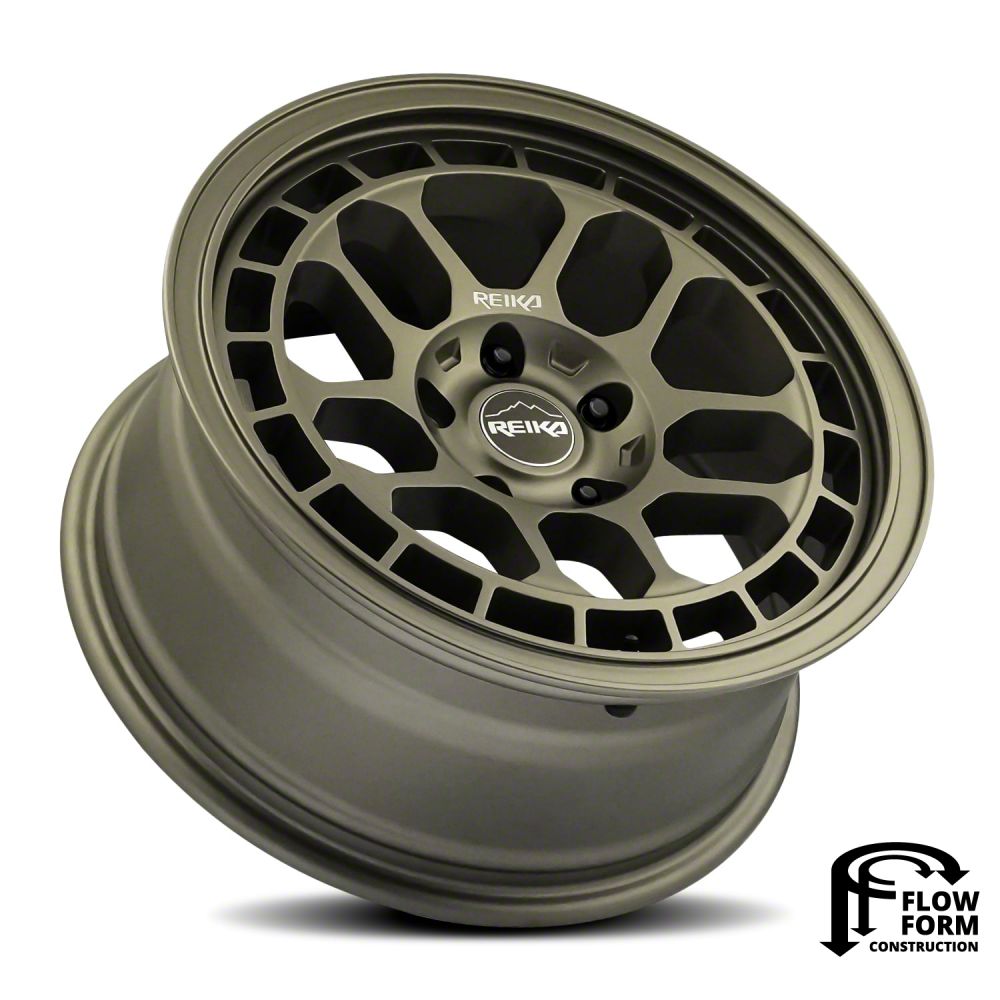 Reika Maverick R30 Drifter Bronze 5-Lug Wheel; 17x8; 20mm Offset