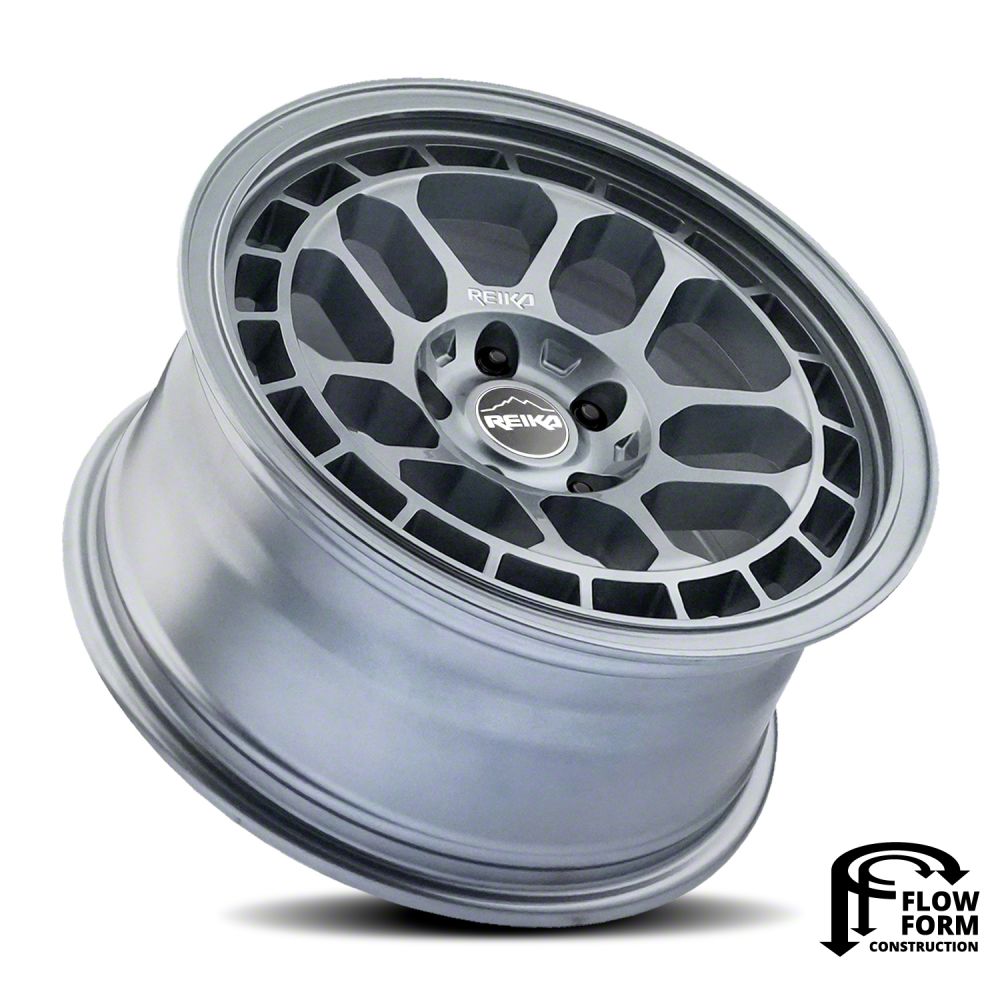 Reika Maverick R30 Drifter Graphite 5-Lug Wheel; 17x8; 20mm Offset