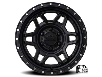 Reika R40 Trooper Satin Black 6-Lug Wheel; 17x9; -12mm Offset (19-23 Ranger)