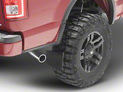 6-Inch X-Merica Offset Mud Flaps; Front or Rear; Black (Universal; Some Adaptation May Be Required)