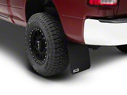 12-Inch X-Merica Offset Mud Flaps; Front or Rear; White (Universal; Some Adaptation May Be Required)