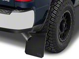 REK-mesh Universal Offset XL 12-Inch Wide Mud Flaps with Black Logo; Front or Rear (Universal; Some Adaptation May Be Required)