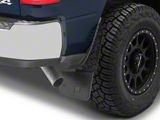 6-Inch X-Merica Offset Mud Flaps; Front or Rear; Black (Universal; Some Adaptation May Be Required)