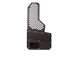 REK-mesh Universal Offset XL 12-Inch Wide Mud Flaps with Black Logo; Front or Rear (Universal; Some Adaptation May Be Required)