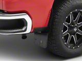 6-Inch X-Merica Offset Mud Flaps; Front or Rear; Black (Universal; Some Adaptation May Be Required)