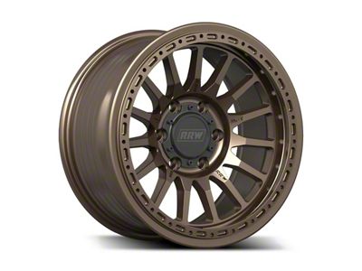 Relations Race Wheels RR7-H Matte Bronze 6-Lug Wheel; 17x8.5; 0mm Offset (04-08 F-150)