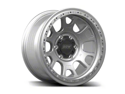 Relations Race Wheels RR5-H Brushed Aluminum 6-Lug Wheel; 17x8.5; -12mm Offset (07-13 Sierra 1500)
