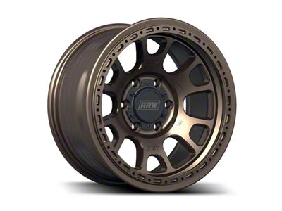Relations Race Wheels RR5-H Matte Bronze 6-Lug Wheel; 17x8.5; 0mm Offset (07-13 Sierra 1500)