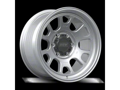 Relations Race Wheels RR5-S Brushed Aluminum 6-Lug Wheel; 17x8.5; -12mm Offset (07-13 Sierra 1500)