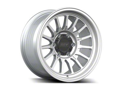 Relations Race Wheels RR7-S Brushed Aluminum 6-Lug Wheel; 17x8.5; -25mm Offset (07-13 Sierra 1500)