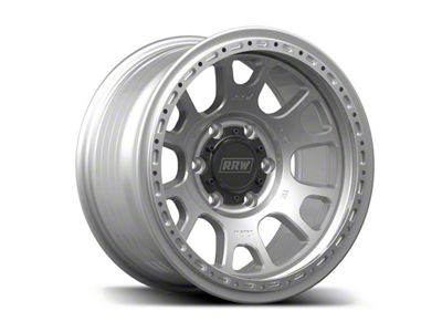Relations Race Wheels RR5-H Brushed Aluminum 6-Lug Wheel; 17x8.5; -12mm Offset (07-13 Silverado 1500)