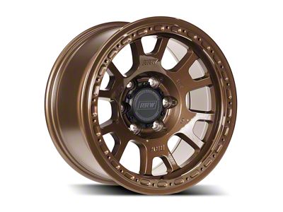 Relations Race Wheels RR5-H Gloss Bronze 6-Lug Wheel; 17x8.5; 0mm Offset (07-13 Silverado 1500)